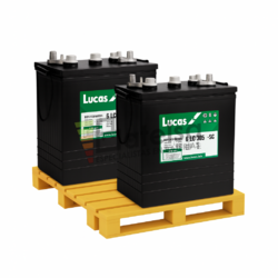 2 Bater�as LUCAS 6 LC 305-SC | 6 Voltios 305 Amperios C20